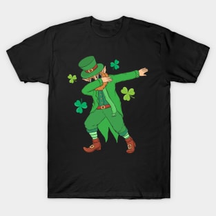 Dabbing Leprechaun St Patricks Day 2018 T-Shirt